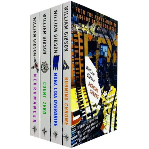 Coperta cărții Sprawl Series Complete 4 Books Collection Set by William Gibson