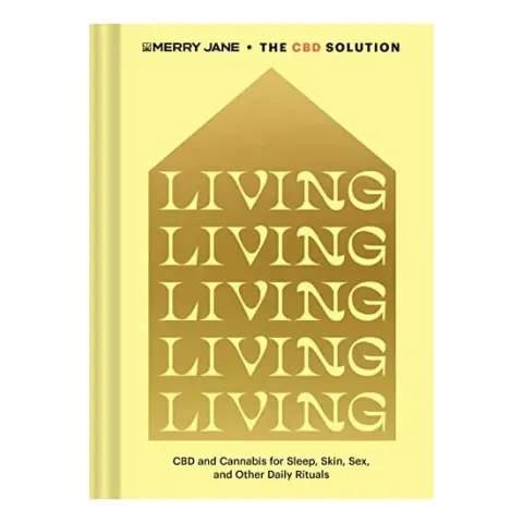 Coperta cărții Merry Jane's the CBD Solution : Living