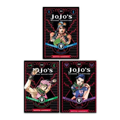 Coperta cărții JoJo's Bizarre Adventure: Battle Tendency Collection