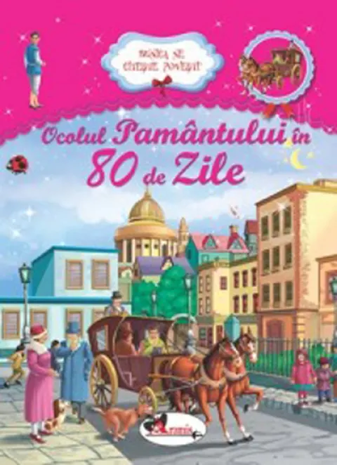 Coperta cărții Ocolul Pamantului in 80 de zile