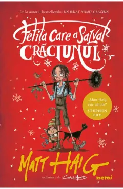 Coperta cărții Fetita care a salvat Craciunul