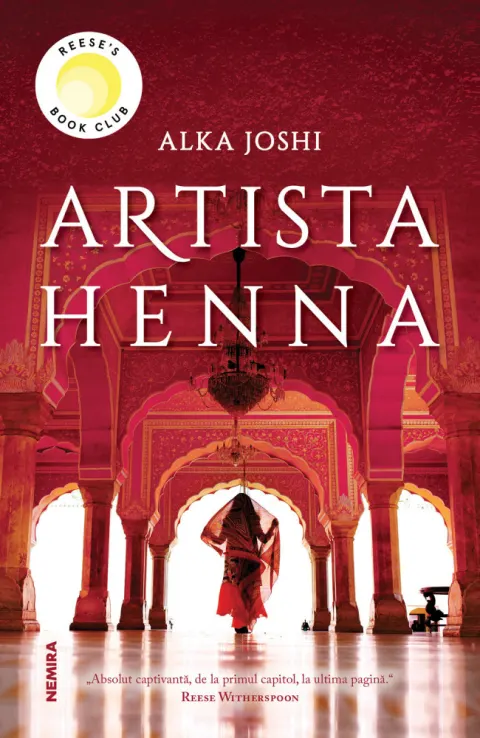 Coperta cărții Artista Henna (Trilogia Jaipur, partea I)