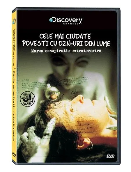 Coperta cărții Cele mai ciudate povești OZN din lume. Marea conspirație extraterestră