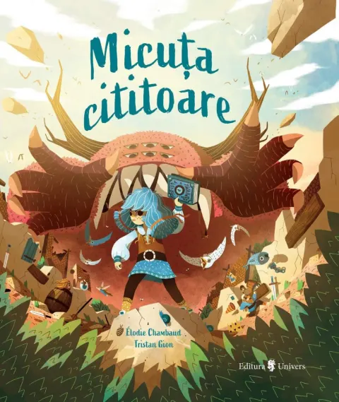 Coperta cărții Micuța cititoare
