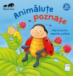 Coperta cărții Animalute poznase. Carte pentru degetele jucause