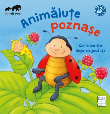 Coperta cărții Animalute poznase. Carte pentru degetele jucause