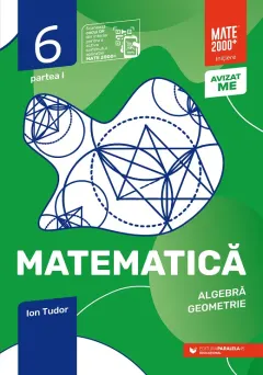 Coperta cărții Matematică. Algebră, geometrie. Caiet de lucru. Clasa a VI-a. Inițiere. Partea I