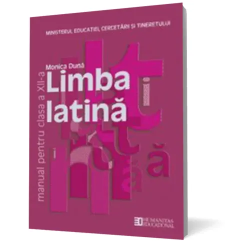 Coperta cărții Limba latină. Manual pentru clasa a XII-a