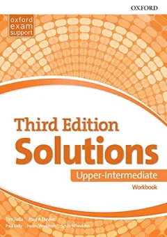 Coperta cărții Solutions 3E Upper-Intermediate Workbook