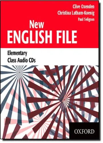 Coperta cărții New English File Elementary Class Audio CDs (3)-REDUCERE 50%