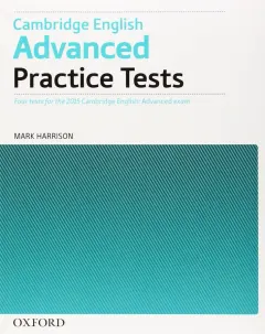 Coperta cărții Cambridge English: Advanced Practice Tests Tests Without Key