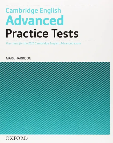 Coperta cărții Cambridge English: Advanced Practice Tests Tests Without Key