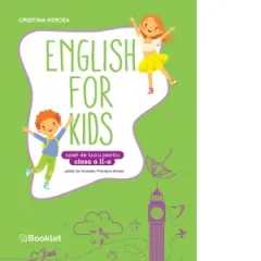 Coperta cărții English for Kids. Caiet de lucru pentru clasa a II-a