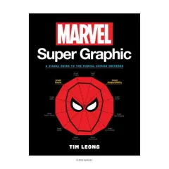 Coperta cărții Marvel super graphic: a visual guide to the Marvel Comics universe
