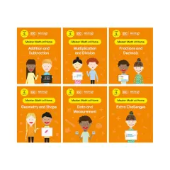 Coperta cărții Math - No Problem! Collection of 6 Workbooks, Grade 4 Ages 9-10