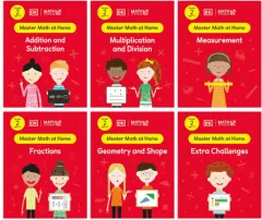 Coperta cărții Math - No Problem! Collection of 6 Workbooks, Grade 2 Ages 7-8