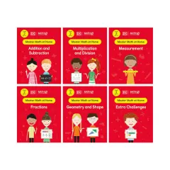 Coperta cărții Math - No Problem! Collection of 6 Workbooks, Grade 2 Ages 7-8