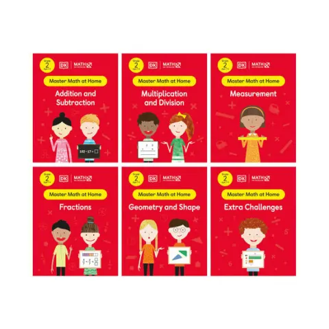 Coperta cărții Math - No Problem! Collection of 6 Workbooks, Grade 2 Ages 7-8