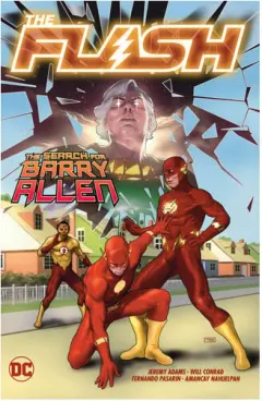 Coperta cărții The search for Barry Allen
