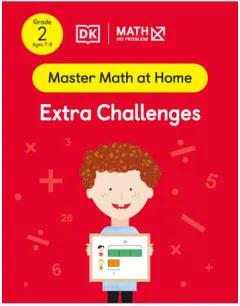 Coperta cărții Math - No Problem! Extra Challenges, Grade 2 Ages 7-8