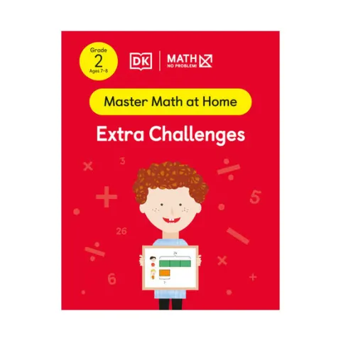 Coperta cărții Math - No Problem! Extra Challenges, Grade 2 Ages 7-8