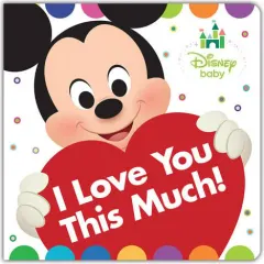 Coperta cărții I love you this much!