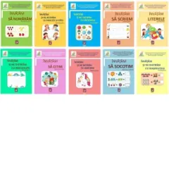 Coperta cărții Pachet Fise de lucru pentru prescolari (10 carti)
