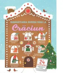 Coperta cărții Numaratoarea inversa pana la Craciun (Usborne)