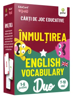 Coperta cărții DuoCard - Inmultirea English vocabulary