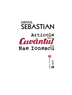 Coperta cărții Articole din „Cuvântul” lui Nae Ionescu