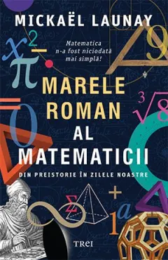 Coperta cărții Marele roman al matematicii