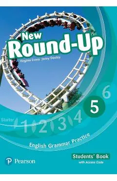 Coperta cărții English Grammar Practice. New Round-Up 5 - Caietul elevului - Virginia Evans, Jenny Dooley