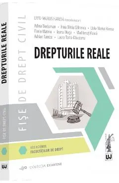 Coperta cărții Fise de drept civil. Drepturile reale - Liviu-Marius Harosa