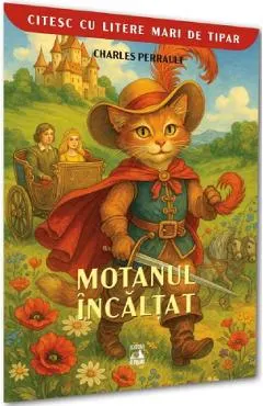 Coperta cărții Motanul incaltat
