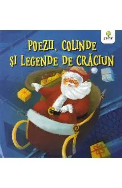 Coperta cărții Poezii, colinde si legende de Craciun