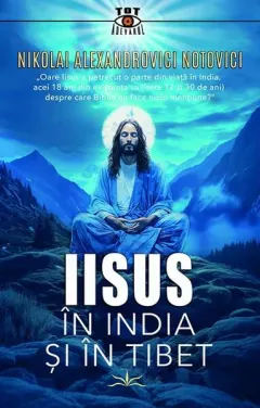 Coperta cărții Iisus în India și în Tibet