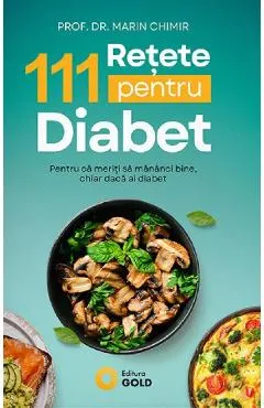 Coperta cărții 111 retete pentru diabet
