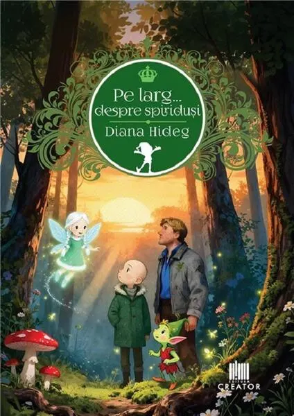 Coperta cărții Pe larg... despre spiriduși