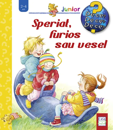 Coperta cărții Speriat, furios sau vesel