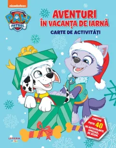 Coperta cărții Patrula Catelusilor. Aventuri in vacanta de iarna. Carte de activitati