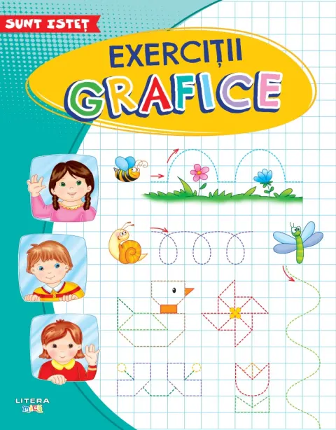 Coperta cărții Sunt istet. Exercitii grafice