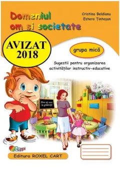Coperta cărții Domeniul om și societate. Grupa mică
