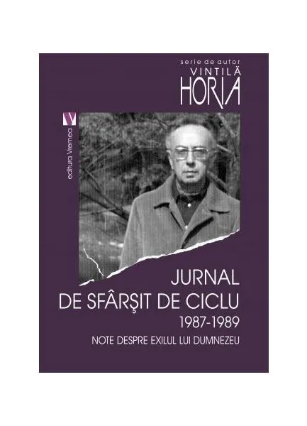 Coperta cărții Jurnal de sfârșit de ciclu 1987-1989. Note despre exilul lui Dumnezeu