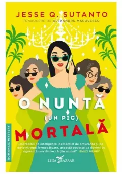 Coperta cărții O nunta (un pic) mortala