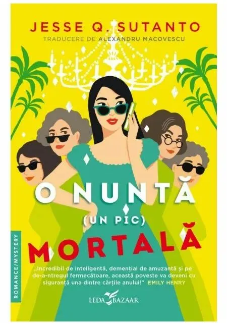 Coperta cărții O nunta (un pic) mortala