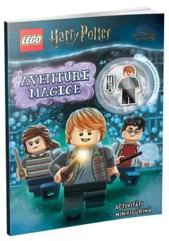 Coperta cărții Aventuri magice! - Harry Potter / Lego