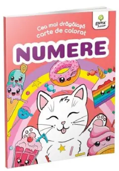 Coperta cărții Numere / Cea mai dragalasa carte de colorat