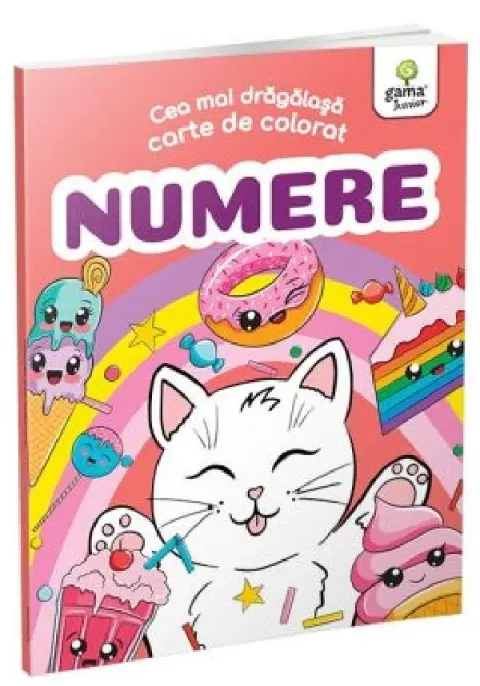 Coperta cărții Numere / Cea mai dragalasa carte de colorat
