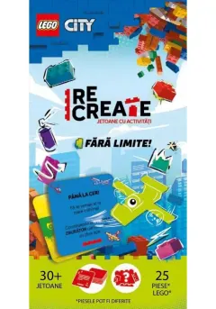 Coperta cărții Lego Recreate City: Fara limite