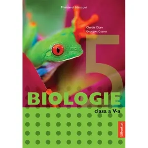 Coperta cărții Manual Biologie &– clasa a V-a